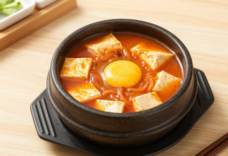 Sundubu jjigae (ragoût coréen de tofu)