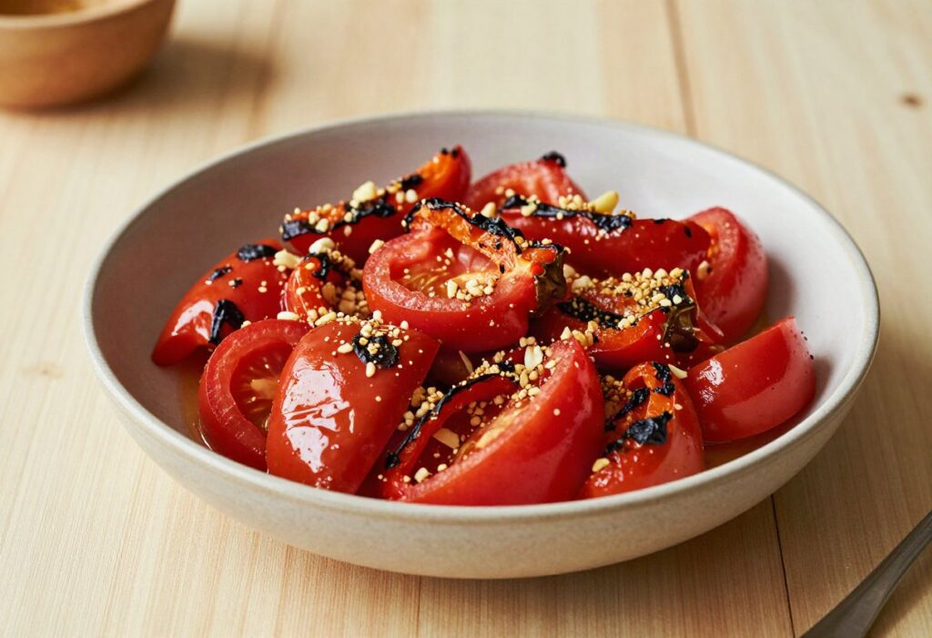 Taktouka (Moroccan-style peppers and tomatoes)