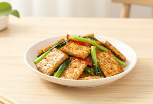 Tempeh sauté aux légumes