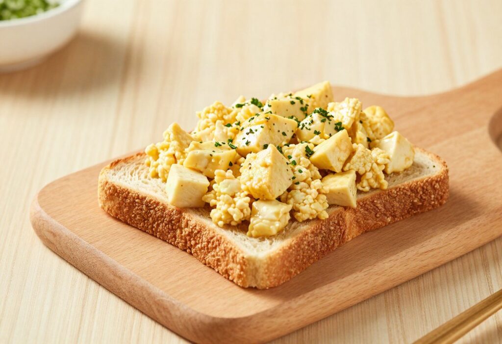 Scrambled tofu