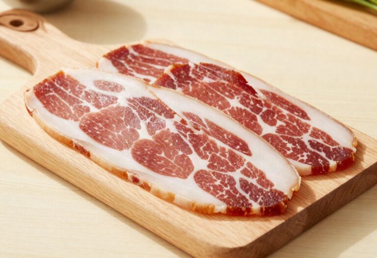 Slices of coppa