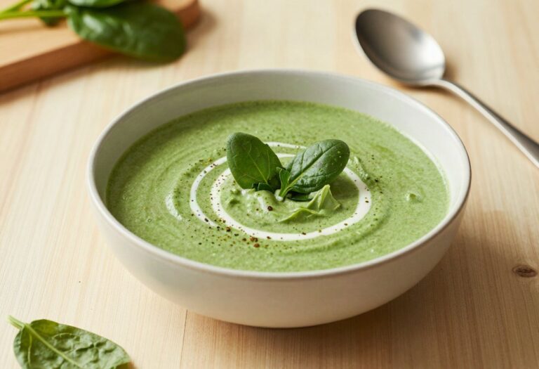 Velouté d&rsquo;épinards